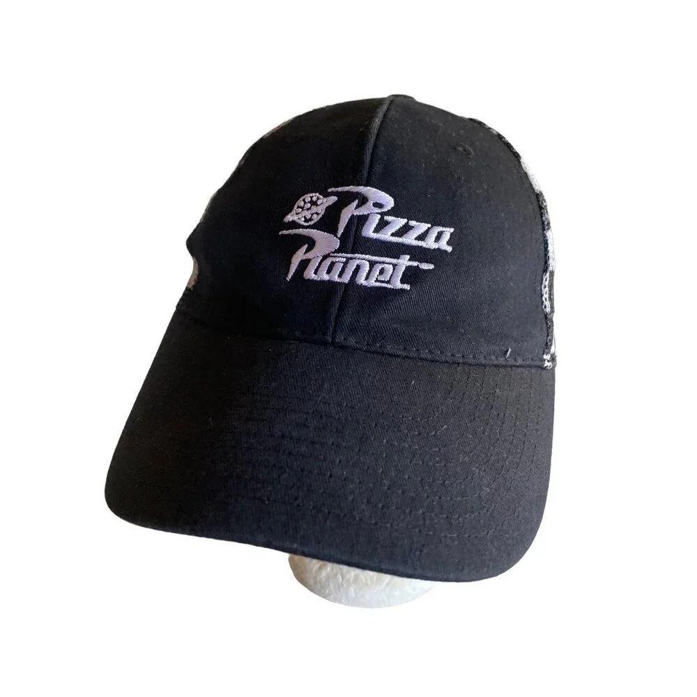 Black Toy Story Pizza Plant Meshback Youth‎ Adjustable Hat Cap